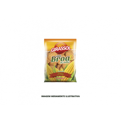 ROSQUINHA MILHO COM ERVA DOCE GIRASSOL 1X22X270G